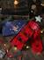 Pack de calcetines de Navidad Oeko Tex®, niña + adulta ROJO OSCURO ESTAMPADO 