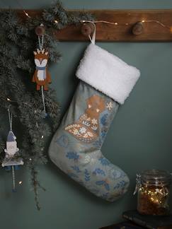 Habitación-Textil Hogar y Decoración-Decoración-Calcetín de Navidad Zorro Escandinavo