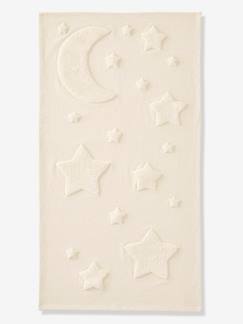Textil Hogar y Decoración-Alfombra rectangular con relieve de luna y estrellas Luna