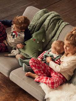 Preparar la llegada del Bebé - Personalizables-Textil Hogar y Decoración-Decoración-Cojines y colchones de suelo-Cojín Árbol de Navidad personalizable