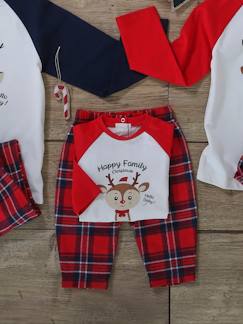 Ecorresponsables-Pijama para bebé especial Navidad colección cápsula familia