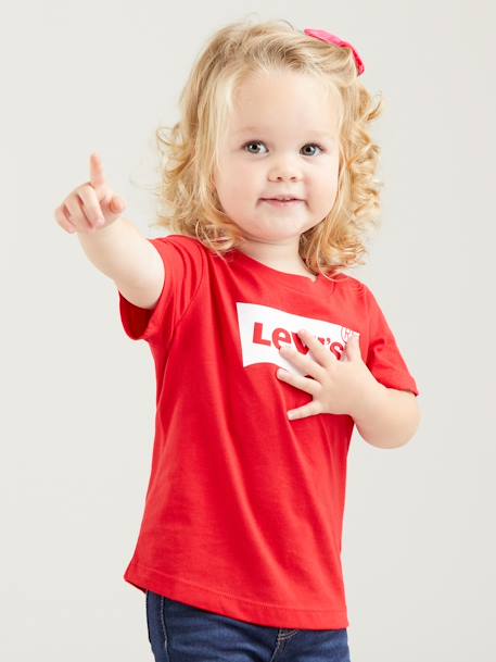 Camiseta Batwing Levi's, bebé rojo 
