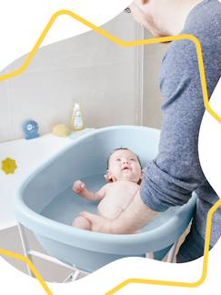 Puericultura- Cuidado del bebé-Accesorios baño bebé-Bañera Ballena BADABULLE