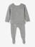 Conjunto de punto tricot para bebé - CYRILLUS gris jaspeado 
