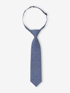 -Corbata estampada de lunares para niño