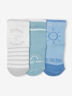 -Pack de 3 pares de calcetines «Sunny» para bebé