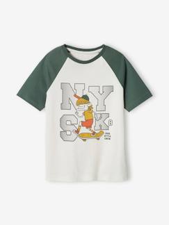 -Camiseta con motivo gráfico y mangas raglán para niño
