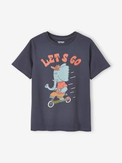 Niño-Camisetas y polos-Camisetas-Camiseta con animal divertido para niño