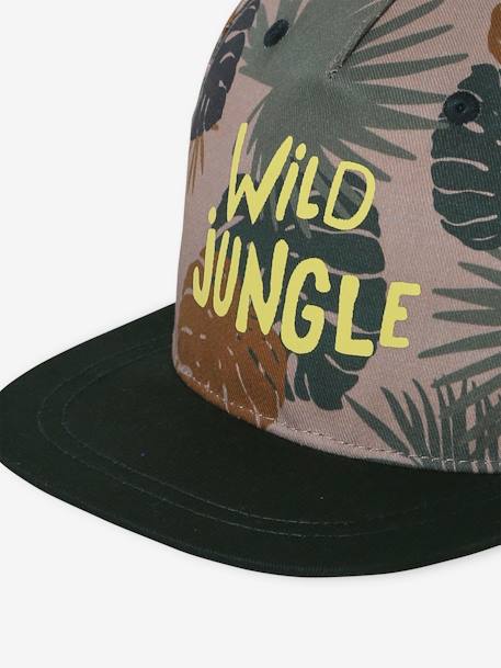 Gorra estampado 'Wild Jungle' niño verde pino 