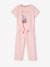 Pijama ancho «Conejo» para niña rosa rosa pálido 