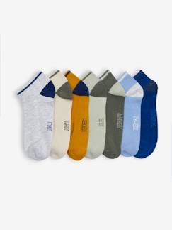 OEKO-TEX®-Niño-Pack de 7 pares de calcetines cortos para niño