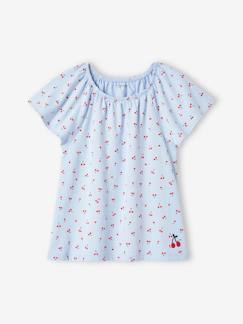 camisetas-Niña-Camisetas-Camiseta estampada con mangas mariposa, para niña