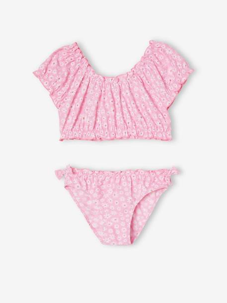 Bikini para niña «Margaritas» rosa 