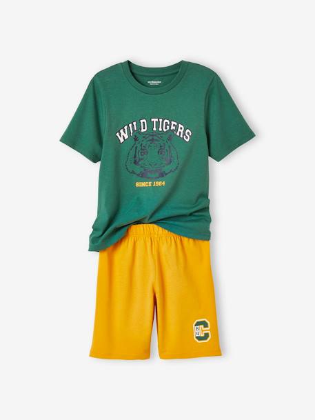 Pijama «Tigre» de 3 prendas para niño verde 