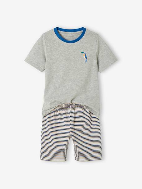 Pack de 2 pijamas con short «Tucanes» para niño azul intenso 