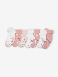 -Pack de 7 pares de calcetines «Gato» para bebé niña