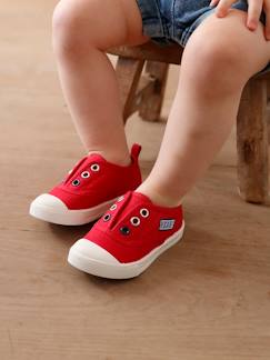 Calzado-Calzado niño (23-38)-Zapatillas-Zapatillas deportivas elásticas de lona para bebé