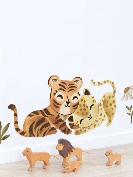 Pegatinas XL Leopardo/Tigre Felidae LILIPINSO bronce 