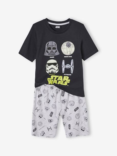 Pijama con short Star Wars® para niño negro 