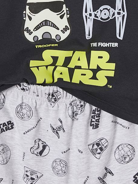 Pijama con short Star Wars® para niño negro 