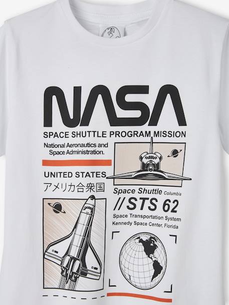 Camiseta NASA® para niño blanco 