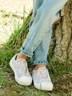 Calzado-Calzado niña (23-38)-Zapatillas elásticas de tela para niña