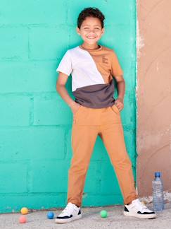 Niño-Pantalón jogging deportivo con bolsillos canguro fantasía para niño