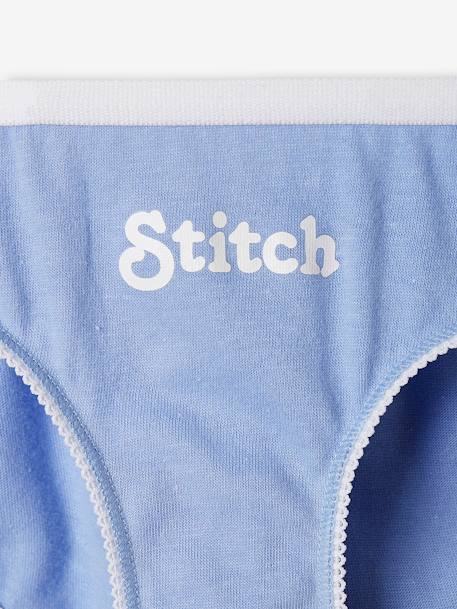Pack de 5 braguitas Disney® Stitch azul claro 