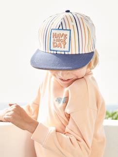 Niño-Accesorios-Sombreros, gorras-Gorra a rayas para niño