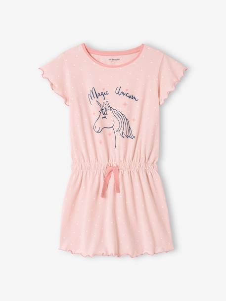Camisón «Unicornio» para niña rosa rosa pálido 