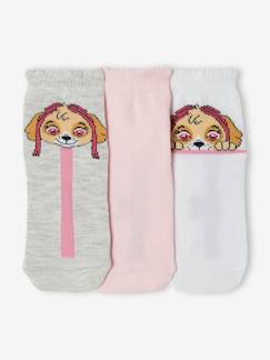 -Pack de 3 pares de calcetines medianos para niña «Patrulla Canina®»