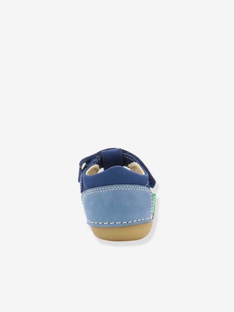 Sandalias de piel para bebé Sushy Originel Softers KICKERS® azul+AZUL OSCURO LISO+BLANCO CLARO LISO+caramelo+rosa 