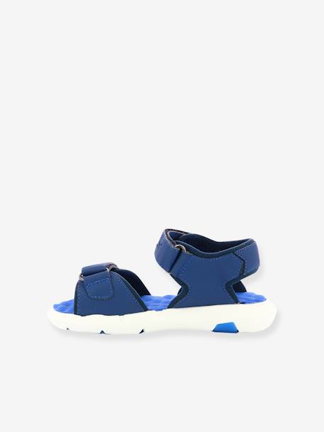 Sandalias infantiles con cierre autoadherente KICKERS® Jumangap azul 