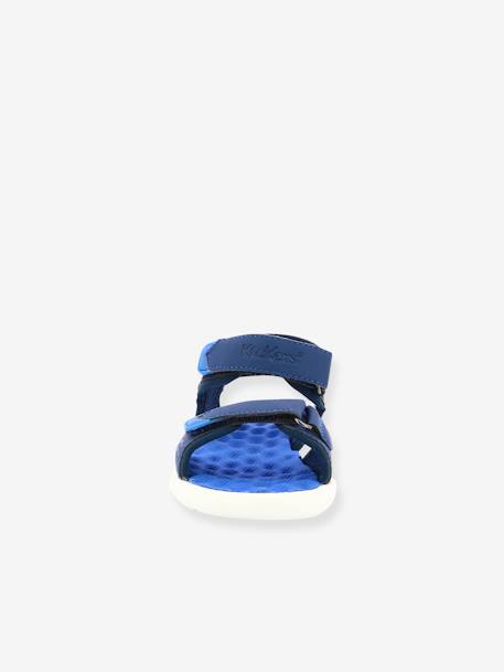 Sandalias infantiles con cierre autoadherente KICKERS® Jumangap azul 
