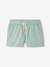 Pack de 2 shorts de punto para niña verde agua 