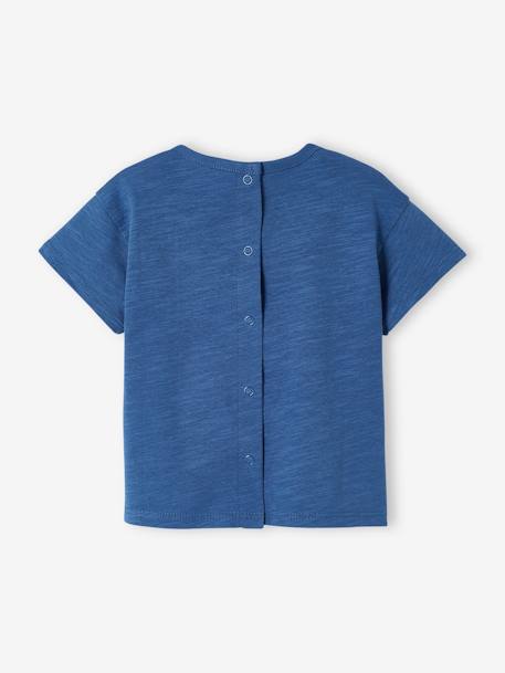 Pack de 2 camisetas «Sol» de manga corta para bebé azul eléctrico 
