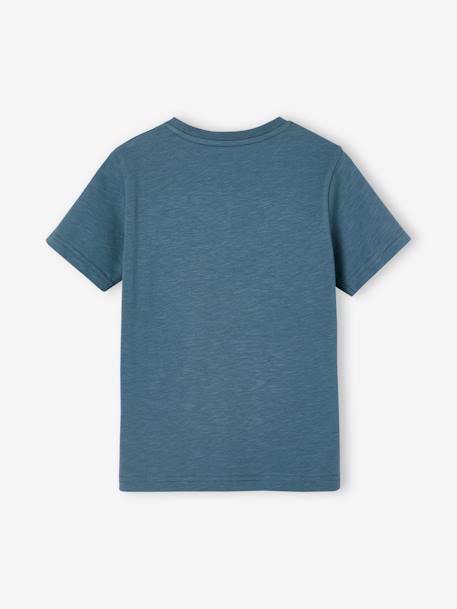 Camiseta personalizable de manga corta, para niño azul marino+AZUL MEDIO LISO CON MOTIVOS+azul turquesa+blanco+mandarina+MARRON OSCURO LISO CON MOTIVOS+VERDE MEDIO LISO CON MOTIVOS 