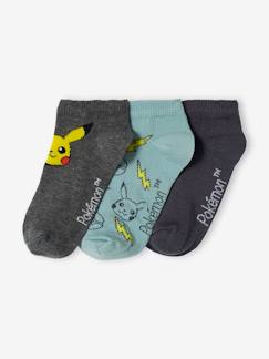 Niño-Pack Pokémon® de 3 pares de calcetines cortos