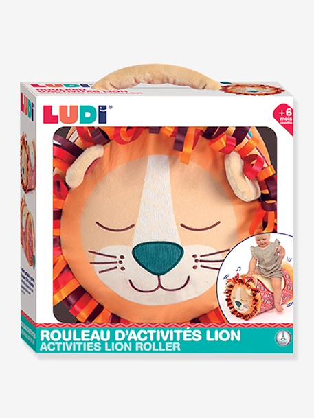 Almohada de actividades León - LUDI multicolor 