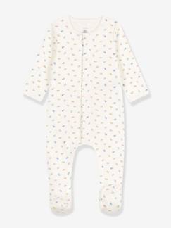Pijamas y bodies bebé-Body?pijama de algodón orgánico PETIT BATEAU