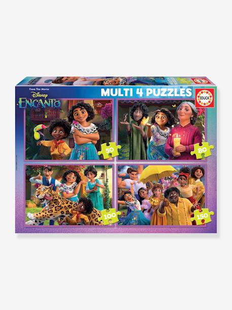 4 Puzzles progresivos «Disney Encanto» - 50/150 - EDUCA multicolor 