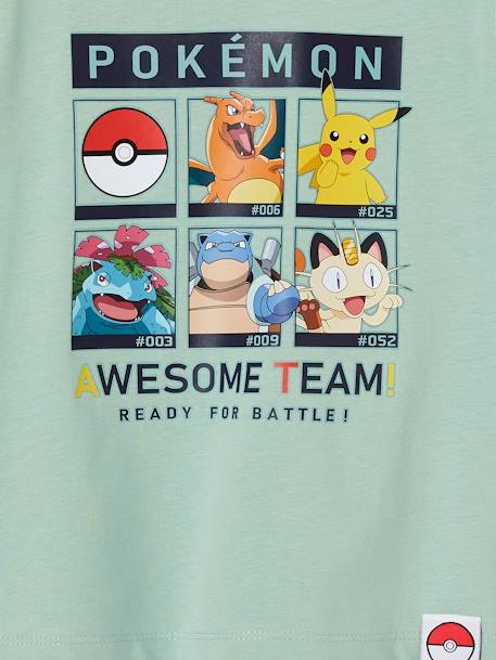 Camiseta Pokémon® para niño verde agua 