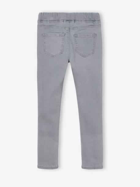 Vaqueros treggings básicos para niña azul jeans+denim gris+doble stone+stone 