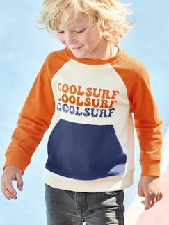 -Sudadera "cool surf" con efecto colorblock para niño