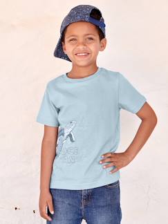 Niño-Camisetas y polos-Camisetas-Camiseta animal de algodón orgánico para niño