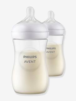 Puericultura-Comida-Pack de 2 biberones de 260 ml Natural Response de Philips AVENT