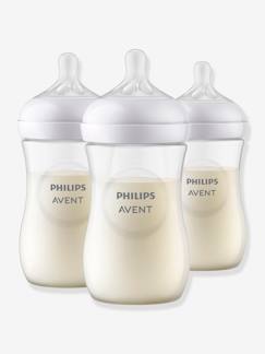 Toda la Selección-Puericultura-Comida-Biberones y accesorios-Pack de 3 biberones de 260 ml Natural Response de Philips AVENT