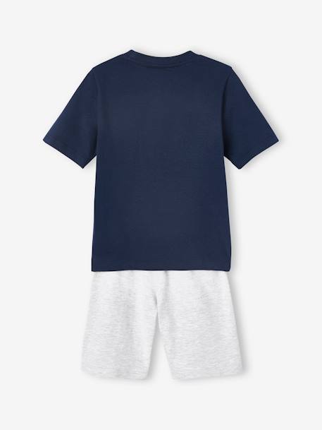Pijama con short Naruto® para niño negro 