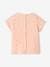 Camiseta de canalé para bebé rosa rosa pálido 