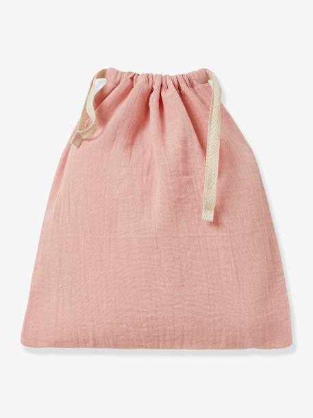 Camisón de gasa de algodón para niña - Cyrillus rosa 